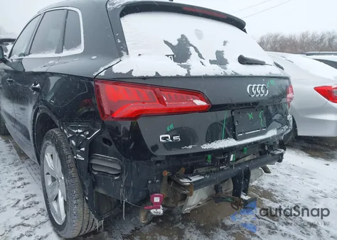 2018 Audi Q5 2.0T Premium/2.0T Tech Premium from USA, damaged, VIN WA1BNAFY1J2085444
